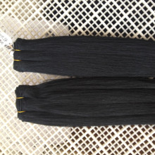 Plus Populaire Yaki Naturel Crépus Droite Brésilienne Vison 10A Cheveux Bundles Usine Sur Mesure